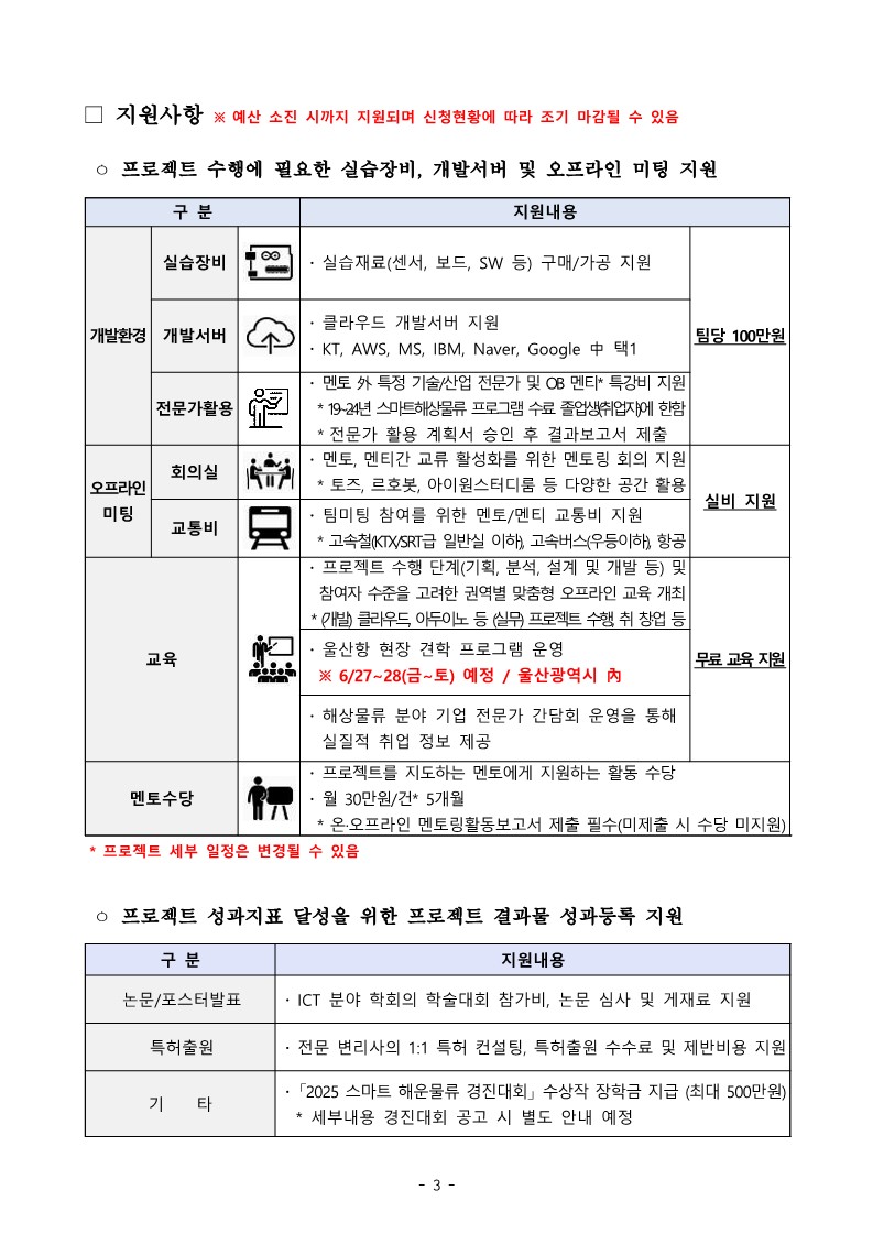 붙임1. 2025년 스마트 해운물류 x ICT멘토링 사업 공고문_3.jpg