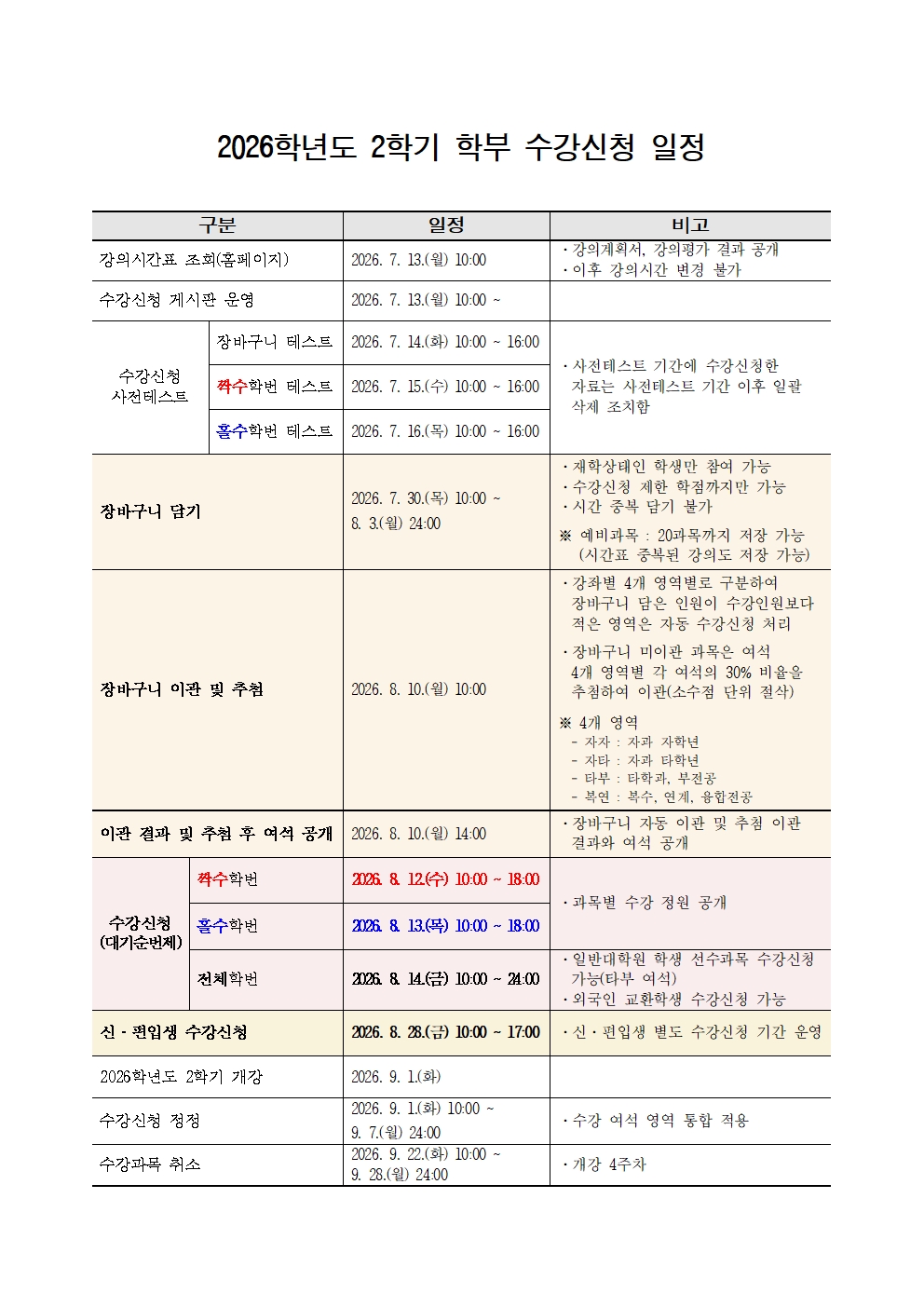 (붙임2) 2026학년도 2학기 수강신청(학부) 일정 안내_공지용001.jpg